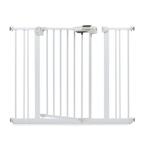 Kidwell GUARDA - bramka zabezpieczająca metalowa 74-104 cm | WHITE