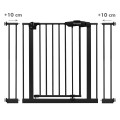 Kidwell GUARDA - bramka zabezpieczająca metalowa 74-104 cm | BLACK