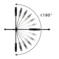 Kidwell GUARDA - bramka zabezpieczająca metalowa 74-104 cm | BLACK