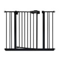 Kidwell GUARDA - bramka zabezpieczająca metalowa 74-104 cm | BLACK