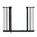 Kidwell GUARDA - bramka zabezpieczająca metalowa 74-104 cm | BLACK
