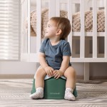 Kidwell NILO - nocnik dziecięcy z wyjmowaną wkładką | GREEN