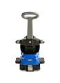 TOYZ SPORT CAR Jeździk z rączką, pojazd, autko z pchaczem, barierka - BLUE (niebieski)