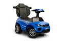 TOYZ SPORT CAR Jeździk z rączką, pojazd, autko z pchaczem, barierka - BLUE (niebieski)