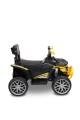TOYZ MOVIX Jeździk z rączką, pojazd quad 4-koła z pchaczem, barierka - YELLOW (żółty)