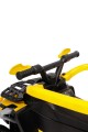 TOYZ MOVIX Jeździk z rączką, pojazd quad 4-koła z pchaczem, barierka - YELLOW (żółty)