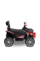 TOYZ MOVIX Jeździk z rączką, pojazd quad 4-koła z pchaczem, barierka - RED (czerwony)