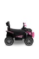 TOYZ MOVIX Jeździk z rączką, pojazd quad 4-koła z pchaczem, barierka - PINK (różowy)
