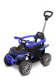 TOYZ MOVIX Jeździk z rączką, pojazd quad 4-koła z pchaczem, barierka - BLUE (niebieski)