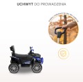 TOYZ MOVIX Jeździk z rączką, pojazd quad 4-koła z pchaczem, barierka - BLUE (niebieski)