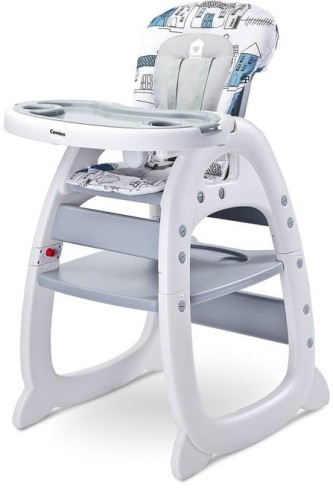 KRZESEŁKO DO KARMIENIA + STOLICZEK HOMEE GREY