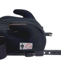Coletto ZEN fotelik samochodowy, podstawka 125-150cm isofix iSize + uchwyt | BLACK