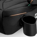 Coletto ZEN fotelik samochodowy, podstawka 125-150cm isofix iSize + uchwyt | BLACK