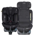Coletto ELOY fotelik samochodowy I-SIZE 40-150cm obrotowy isofix + noga - BLACK