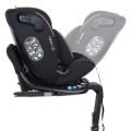 Coletto ELOY fotelik samochodowy I-SIZE 40-150cm obrotowy isofix + noga - BLACK