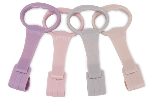 Sunbaby Uchwyty do kojca, łóżeczka do nauki wstawania mix kolorów - B13.001.0.2 - różowe