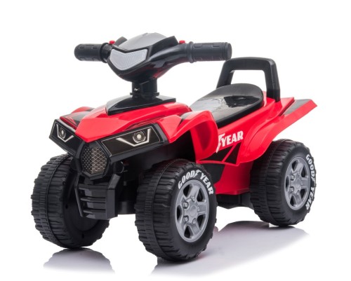 Sun Baby - Jeździk dla dzieci na roczek Quad Good Year - czerwony
