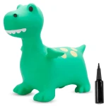 Sun Baby - gumowy skoczek dla dzieci | SMOK zielony