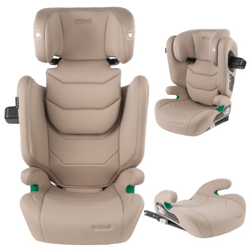 Kidwell TENDO - fotelik samochodowy, 100-150 cm ISOFIX I-SIZE | BEIGE