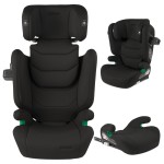 Kidwell TENDO - fotelik samochodowy, 100-150 cm ISOFIX I-SIZE | BLACK