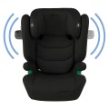 Kidwell TENDO - fotelik samochodowy, 100-150 cm ISOFIX I-SIZE | BLACK