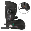 Kidwell TENDO - fotelik samochodowy, 100-150 cm ISOFIX I-SIZE | BLACK