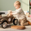 Sun Baby - jeździk RETRO VINTAGE chodzik, pchacz | brązowy (BROWN)