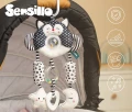 Sensillo - BLACK&WHITE ZABAWKA PODRÓŻNA KOTEK