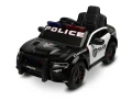 Toyz DODGE CHARGER POLICJA pojazd na akumulator auto, BLACK (czarny)