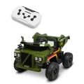 Toyz TANK - Pojazd na akumulator, duża wywrotka 4x4 - GREEN