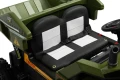 Toyz TANK - Pojazd na akumulator, duża wywrotka 4x4 - GREEN