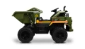 Toyz TANK - Pojazd na akumulator, duża wywrotka 4x4 - GREEN
