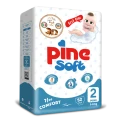 Pine Soft 3D Pieluchy dla dzieci MINI 2 (3-6 kg), 52 szt.