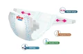 Pine Soft 3D Pieluchy dla dzieci MINI 2 (3-6 kg), 52 szt.