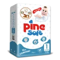 Pine Soft 3D Pieluchy dla dzieci NEWBORN 1 (2-5 kg), 54 szt.