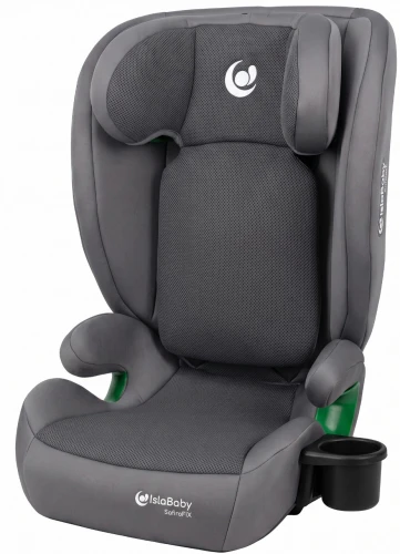 IslaBaby SafiroFix fotelik samochodowy 100-150cm | GRAY