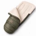 Zaffiro Regulowany śpiwór iGrow ASPEN - śpiworek owcza wełna PREMIUM 0-36m | KHAKI (oliwkowy)