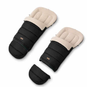 Zaffiro Regulowany śpiwór iGrow SCANDI - śpiworek owcza wełna PREMIUM 0-36m | BLACK