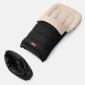 Zaffiro Regulowany śpiwór iGrow SCANDI - śpiworek owcza wełna PREMIUM 0-36m | BLACK