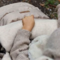 Zaffiro Regulowany śpiwór iGrow SCANDI - śpiworek owcza wełna PREMIUM 0-36m | BEIGE