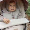 Zaffiro Regulowany śpiwór iGrow SCANDI - śpiworek owcza wełna PREMIUM 0-36m | BEIGE