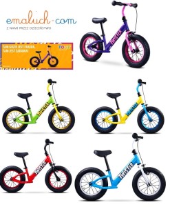 Rowerek biegowy  TWISTER Caretero- TOYZ , lekki 