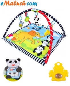 Sun Baby MATA EDUKACYJNA "Panda z pianinkiem"