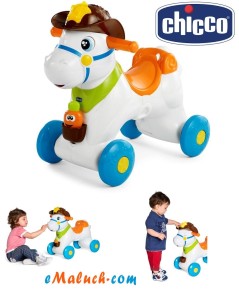 CHICCO Interaktywny konik RODEO - pomaga kształtować emocje oraz motorykę.