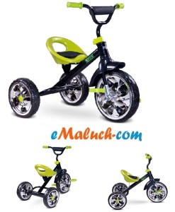 TOYZ by Caretero YORK - trójkołowy rowerek z lekką, metalową ramą!