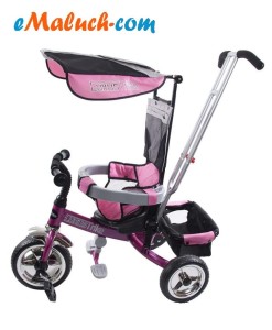 SUN BABY Trójkołowiec sterowany z uchwytem do prowadzenia dla dorosłego ! LUXTRIKE