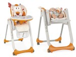 Chicco Polly2Start Krzesełko do karmienia, regulowane boki, od urodzenia do 3 lat