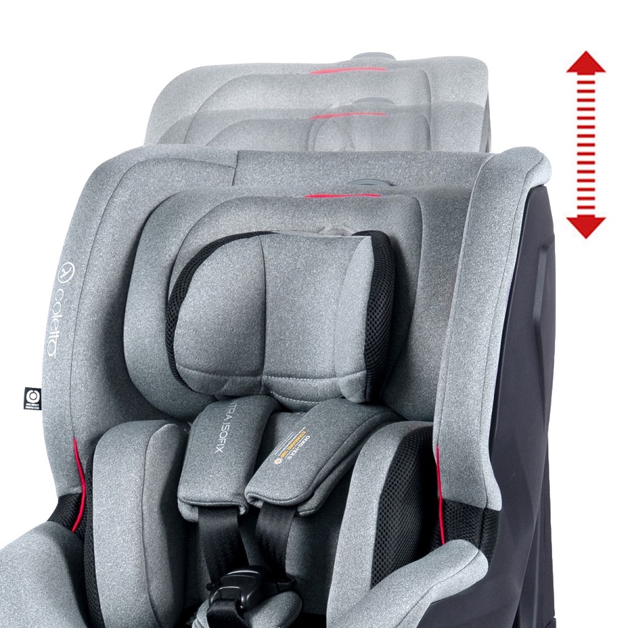 i-size sintra , 360 obrotowy , grafit szary czarny