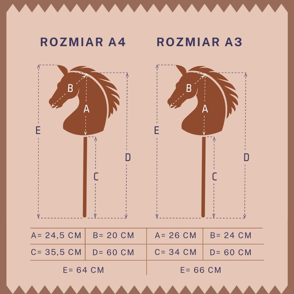 rozmiar,konik, hobby horse