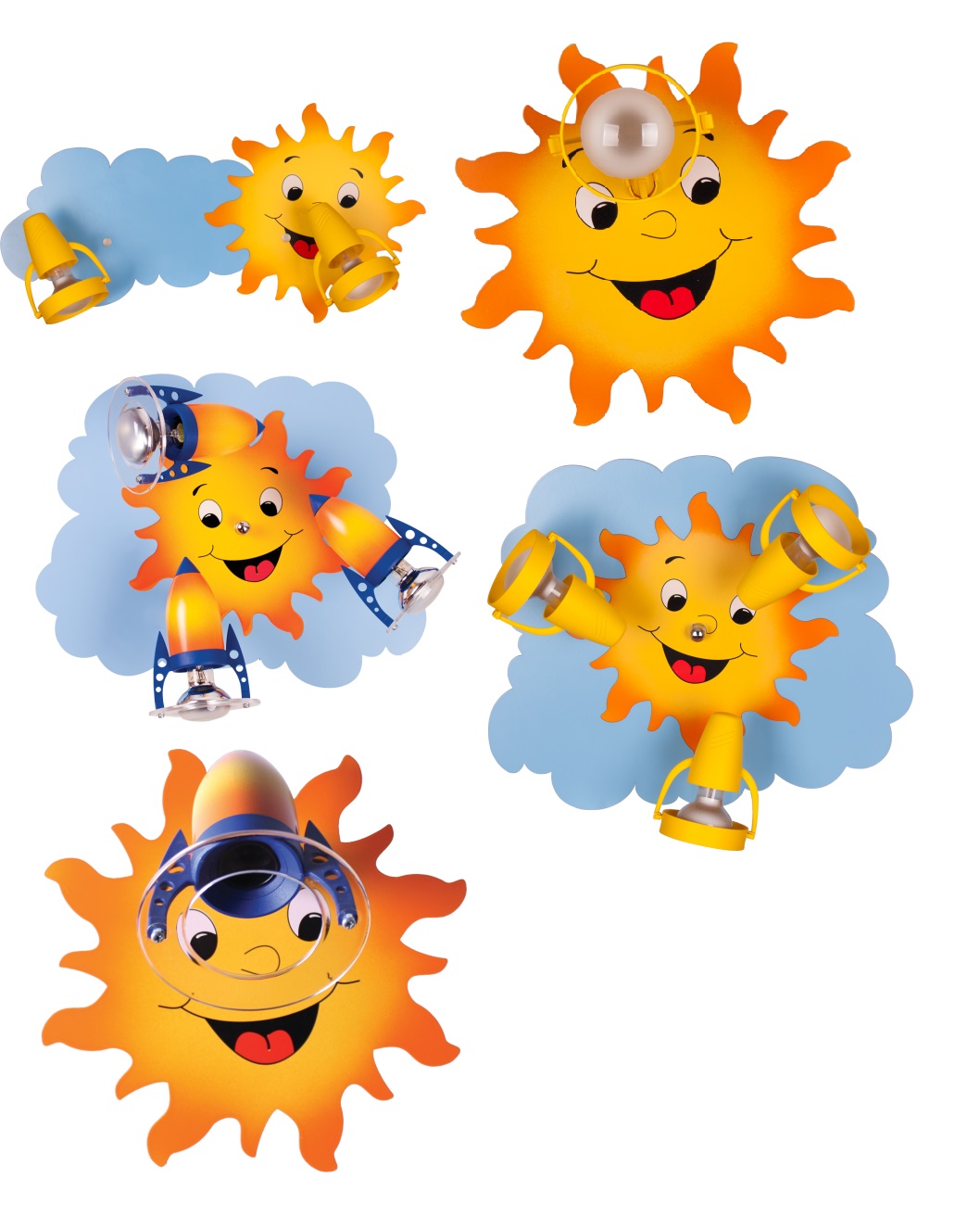 lampa dziecięca dla dziecka pokój słoneczko hellux nocna